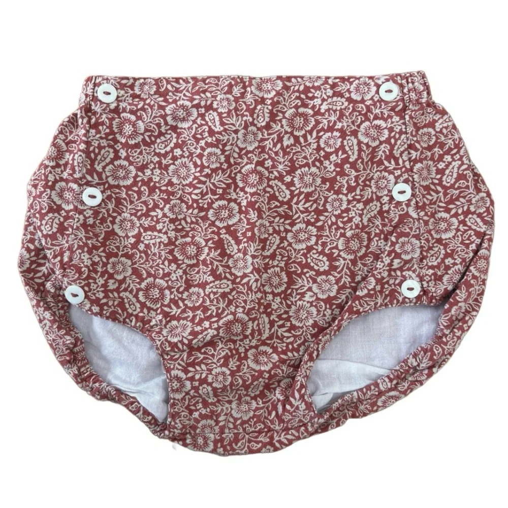 Floral Bloomer in Red
